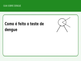 Como é feito o teste de dengue
