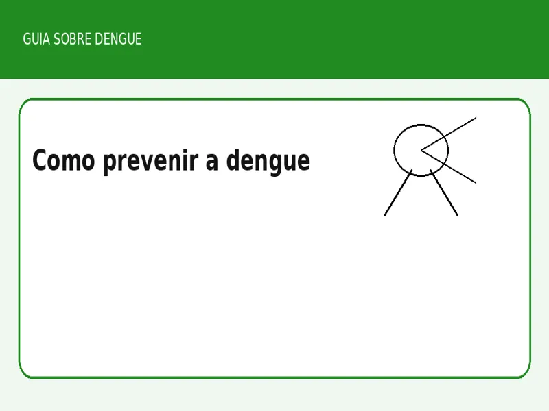 Como prevenir a dengue
