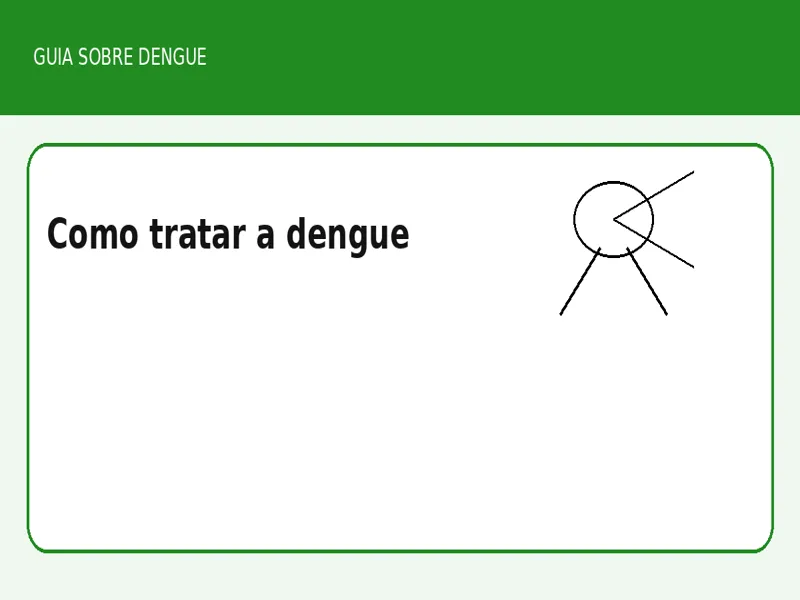 Como tratar a dengue