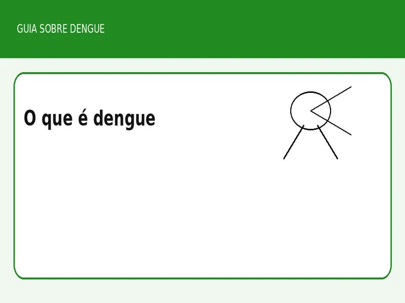 O que é dengue