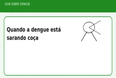 Quando a dengue está sarando coça